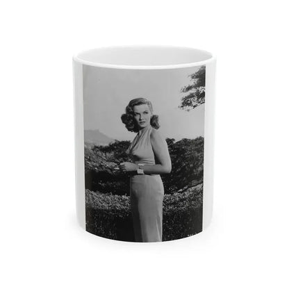 Jane Russell #238 (Vintage Female Icon) White Coffee Mug 11oz - Go Mug Yourself