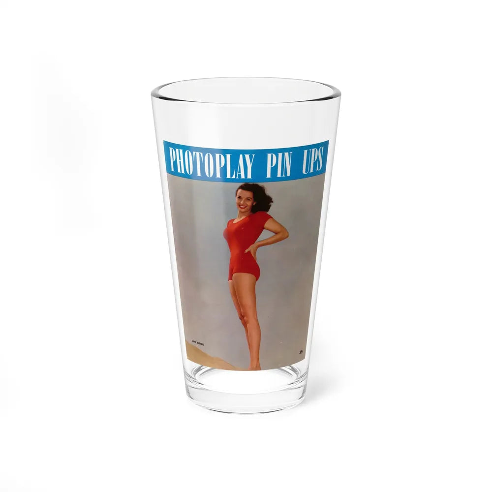 Jane Russell #239 - Photoplay Pin-Ups Magazine Issue #01 (Vintage Female Icon) Pint Glass 16oz-16oz-Go Mug Yourself