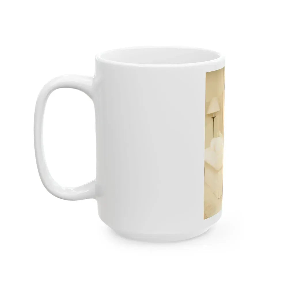 Jane Seymour #01 (Vintage Female Icon) White Coffee Mug - Go Mug Yourself