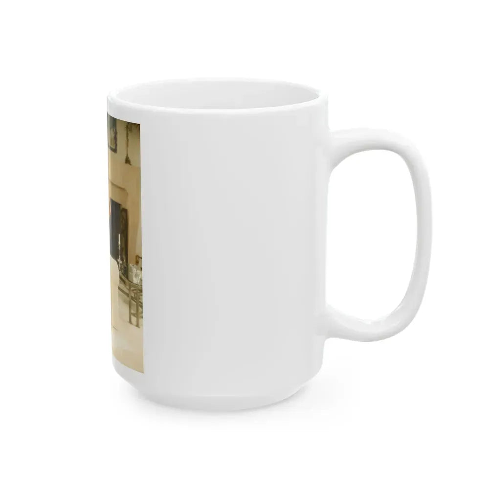 Jane Seymour #01 (Vintage Female Icon) White Coffee Mug - Go Mug Yourself