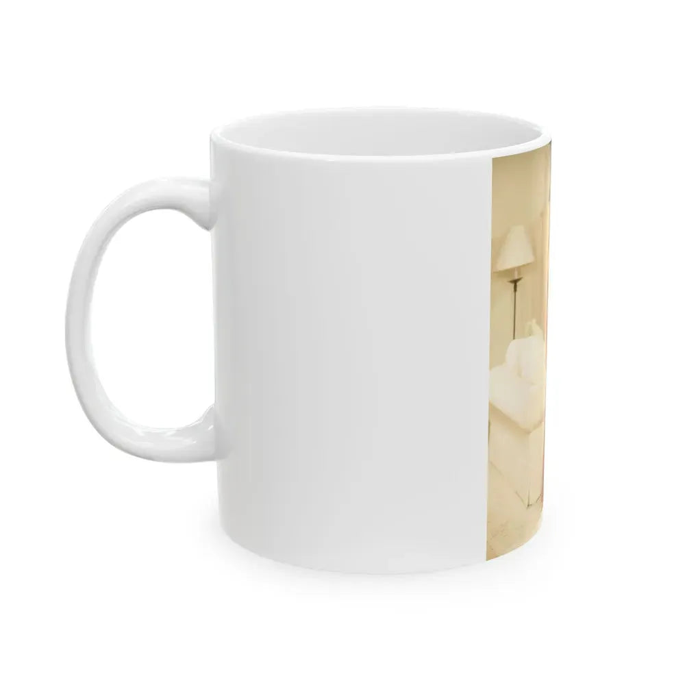 Jane Seymour #01 (Vintage Female Icon) White Coffee Mug - Go Mug Yourself