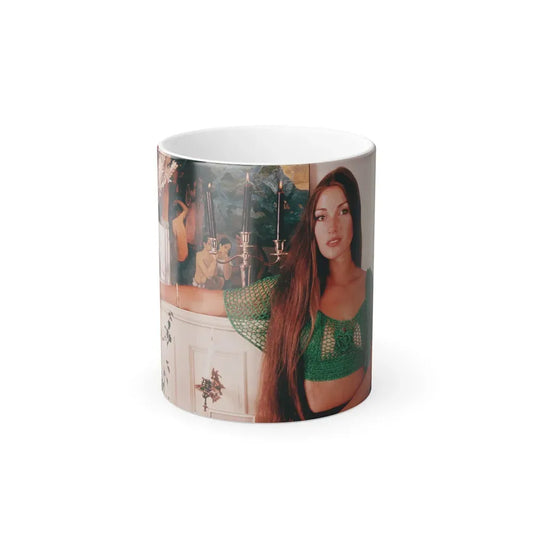 Jane Seymour #02 (Vintage Female Icon) Color Changing Coffee Mug 11oz - Go Mug Yourself
