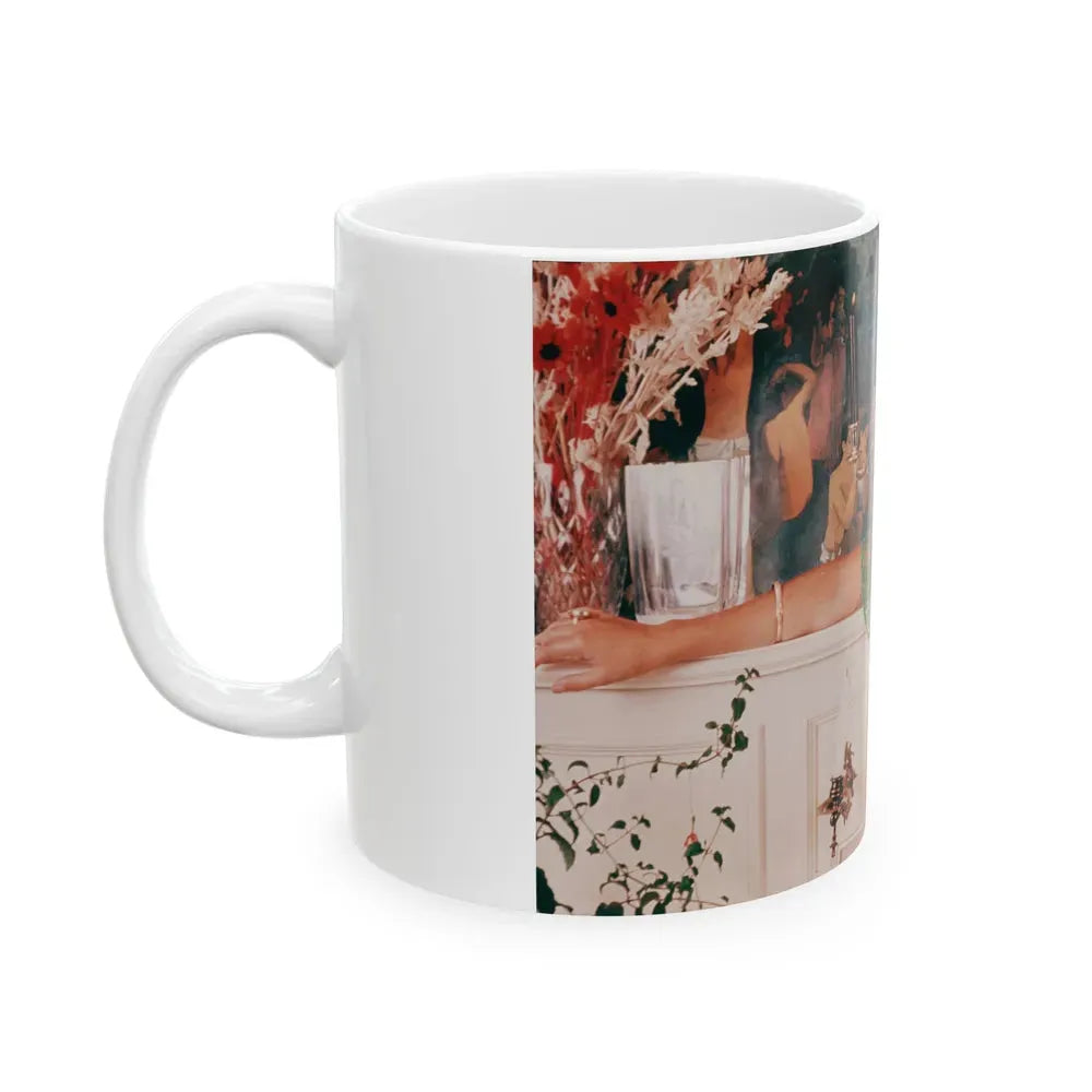 Jane Seymour #02 (Vintage Female Icon) White Coffee Mug - Go Mug Yourself