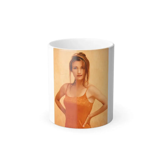 Jane Seymour #09 (Vintage Female Icon) Color Changing Coffee Mug 11oz - Go Mug Yourself