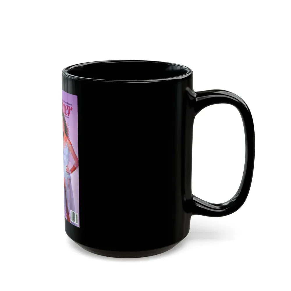 Jane Seymour #11 (Vintage Female Icon) Black Coffee Mug - Go Mug Yourself