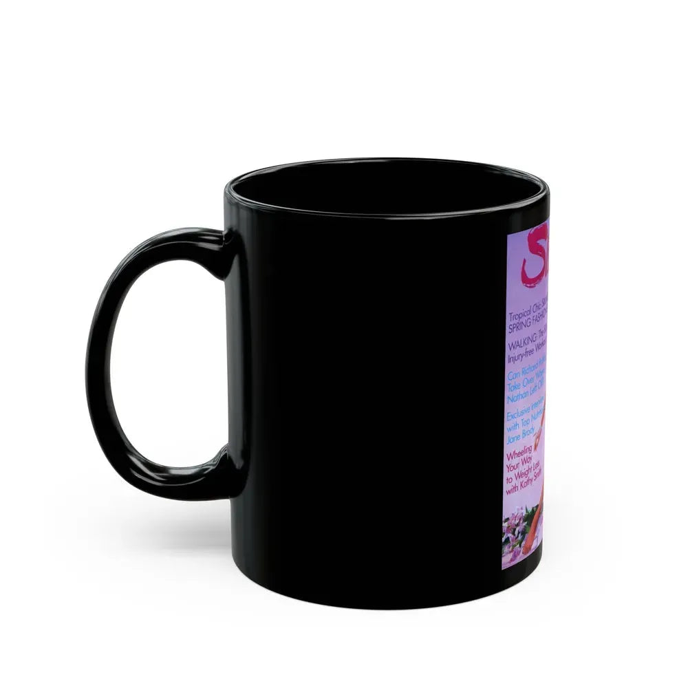 Jane Seymour #11 (Vintage Female Icon) Black Coffee Mug - Go Mug Yourself