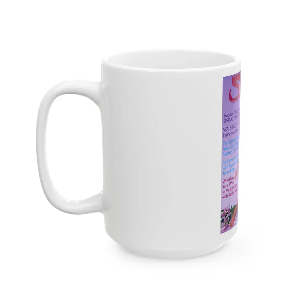 Jane Seymour #11 (Vintage Female Icon) White Coffee Mug - Go Mug Yourself