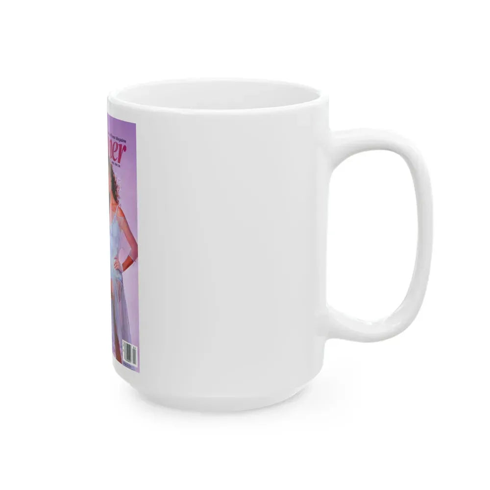 Jane Seymour #11 (Vintage Female Icon) White Coffee Mug - Go Mug Yourself