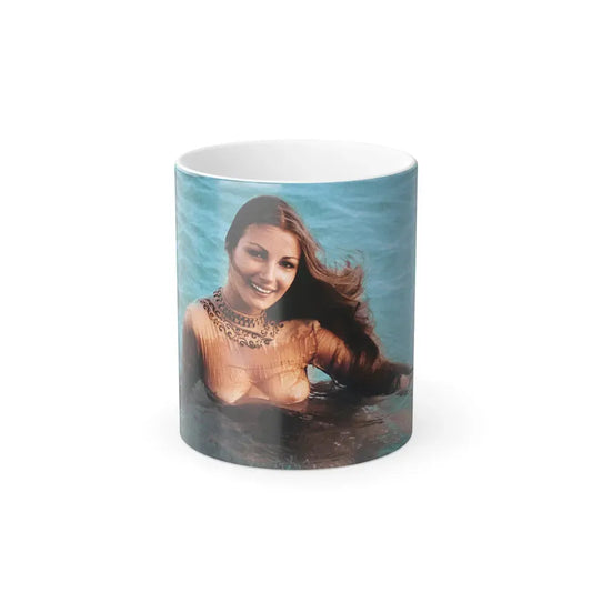 Jane Seymour #12 (Vintage Female Icon) Color Changing Coffee Mug 11oz - Go Mug Yourself