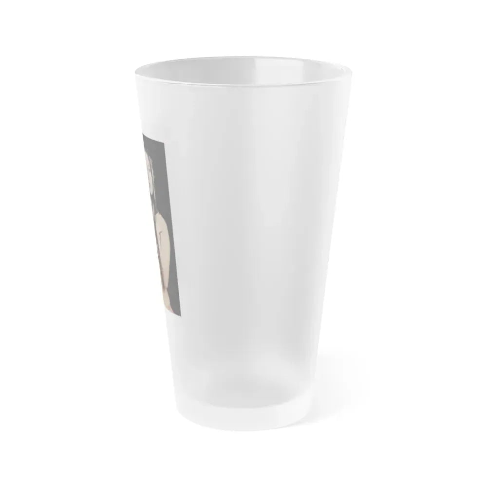 Jane Seymour #20 (Vintage Female Icon) Frosted Pint Glass 16oz - Go Mug Yourself