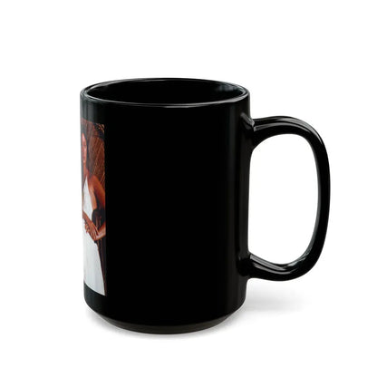 Jane Seymour #21 (Vintage Female Icon) Black Coffee Mug - Go Mug Yourself