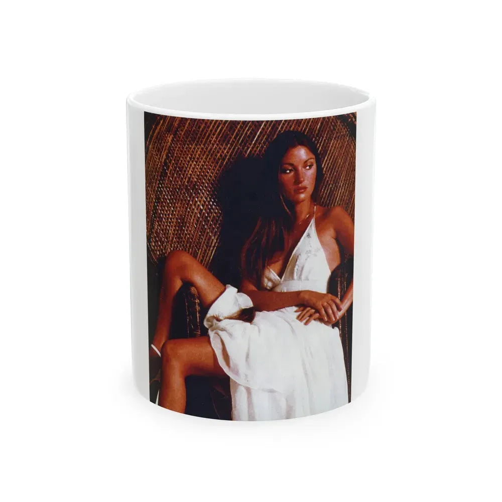 Jane Seymour #21 (Vintage Female Icon) White Coffee Mug 11oz - Go Mug Yourself