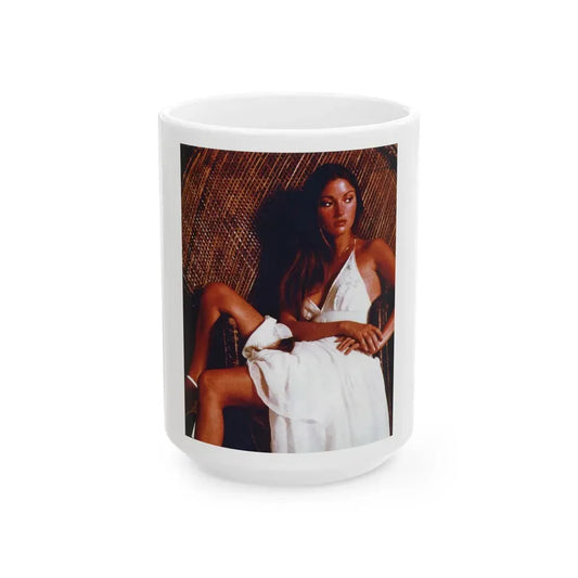 Jane Seymour #21 (Vintage Female Icon) White Coffee Mug 15oz - Go Mug Yourself
