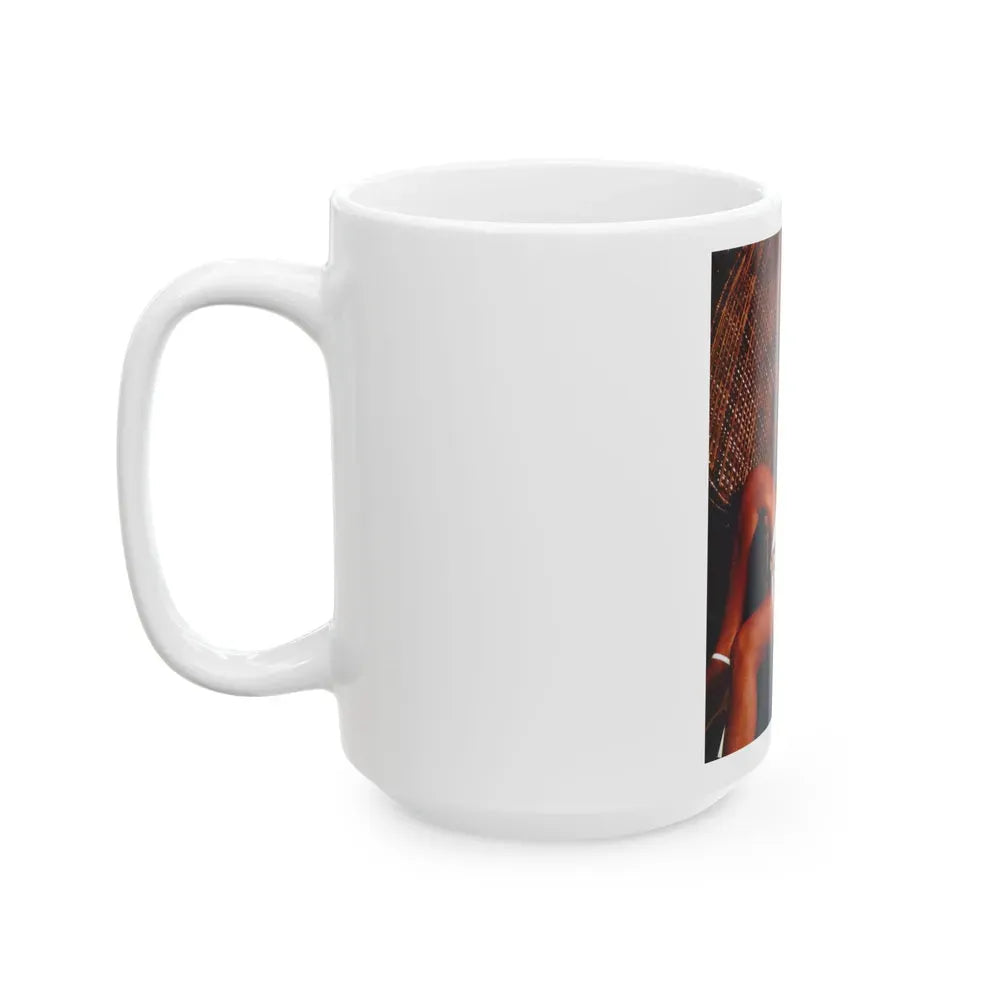 Jane Seymour #21 (Vintage Female Icon) White Coffee Mug - Go Mug Yourself