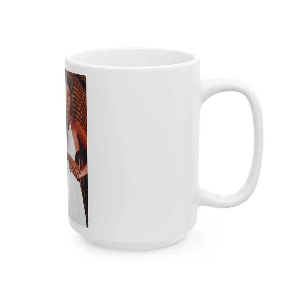 Jane Seymour #21 (Vintage Female Icon) White Coffee Mug - Go Mug Yourself
