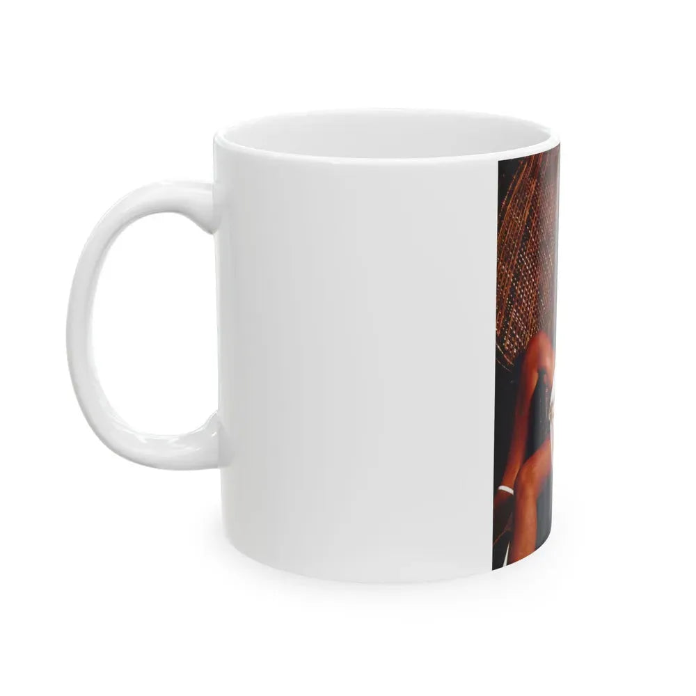 Jane Seymour #21 (Vintage Female Icon) White Coffee Mug - Go Mug Yourself