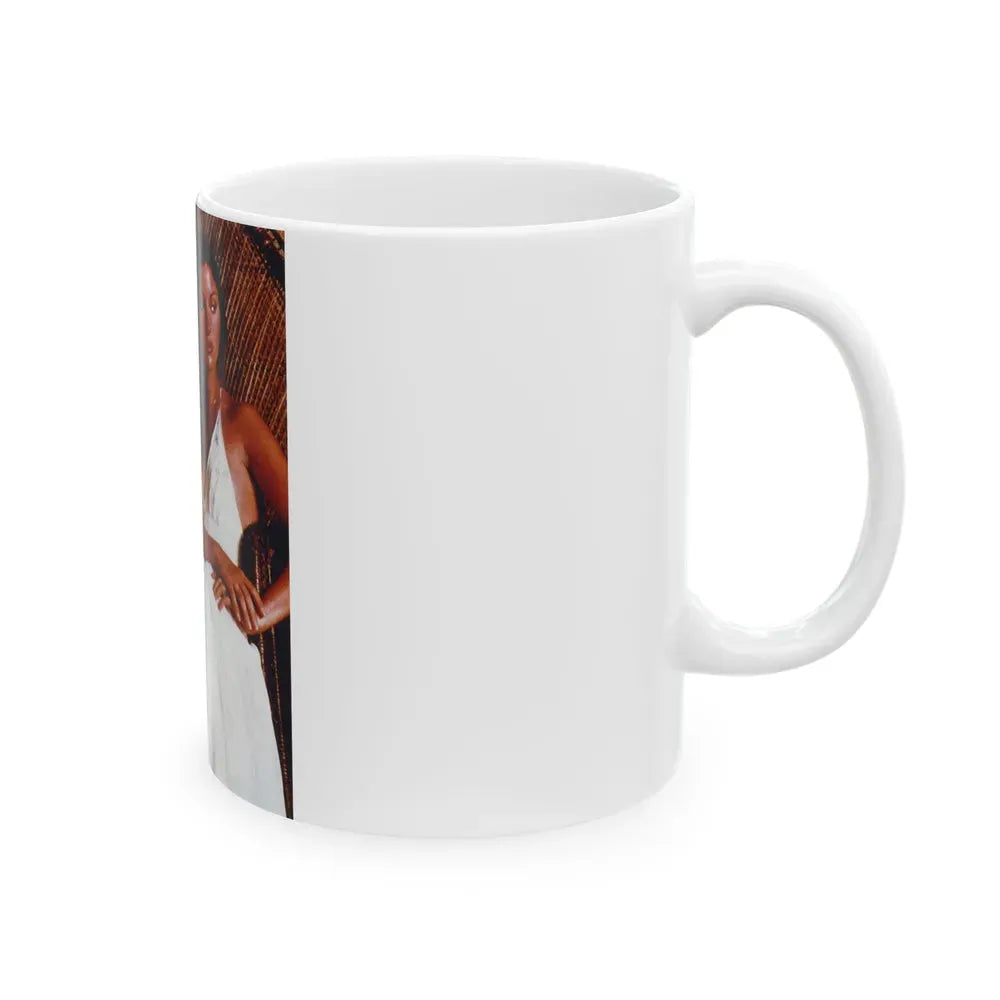 Jane Seymour #21 (Vintage Female Icon) White Coffee Mug - Go Mug Yourself