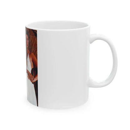 Jane Seymour #21 (Vintage Female Icon) White Coffee Mug - Go Mug Yourself