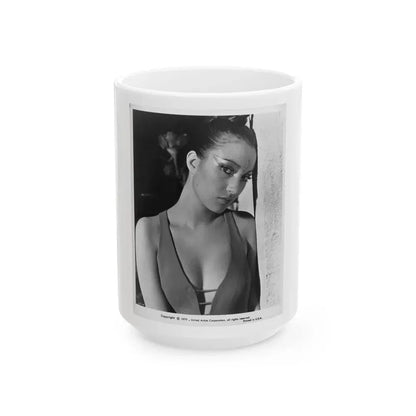 Jane Seymour #22 (Vintage Female Icon) White Coffee Mug 15oz - Go Mug Yourself
