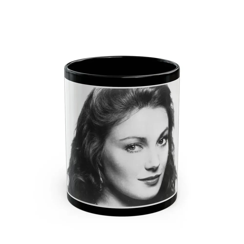 Jane Seymour #23 (Vintage Female Icon) Black Coffee Mug 11oz - Go Mug Yourself