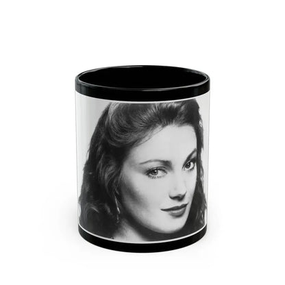 Jane Seymour #23 (Vintage Female Icon) Black Coffee Mug 11oz - Go Mug Yourself