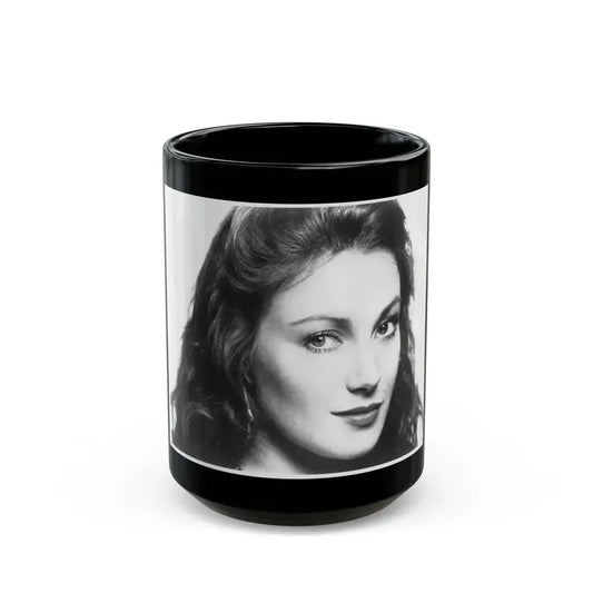 Jane Seymour #23 (Vintage Female Icon) Black Coffee Mug 15oz - Go Mug Yourself