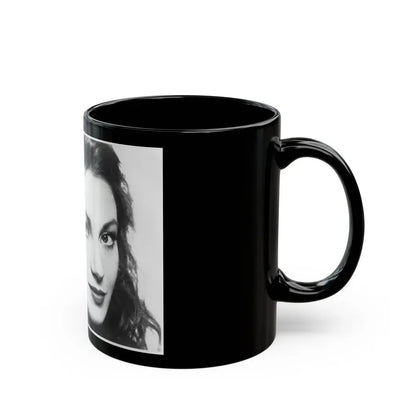 Jane Seymour #23 (Vintage Female Icon) Black Coffee Mug - Go Mug Yourself