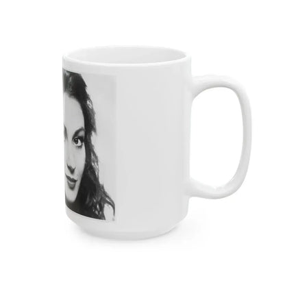 Jane Seymour #23 (Vintage Female Icon) White Coffee Mug - Go Mug Yourself