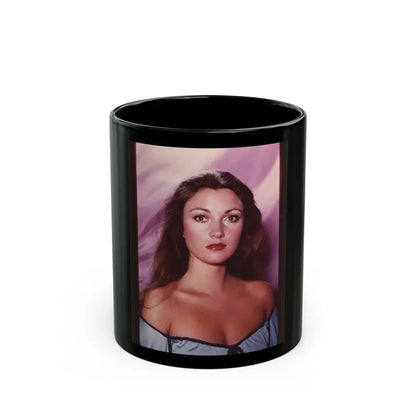Jane Seymour #25 (Vintage Female Icon) Black Coffee Mug 11oz - Go Mug Yourself
