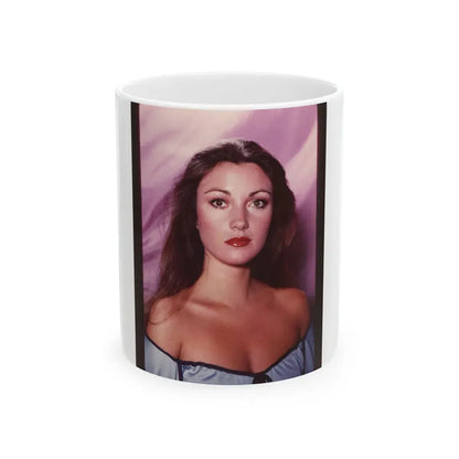 Jane Seymour #25 (Vintage Female Icon) White Coffee Mug 11oz - Go Mug Yourself