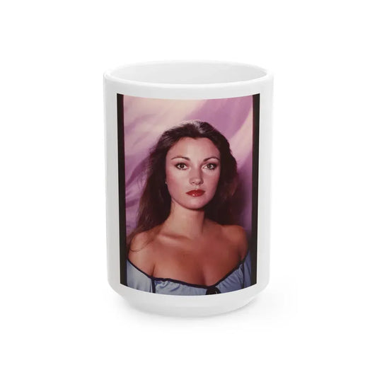 Jane Seymour #25 (Vintage Female Icon) White Coffee Mug 15oz - Go Mug Yourself