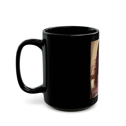Jane Seymour #26 (Vintage Female Icon) Black Coffee Mug - Go Mug Yourself