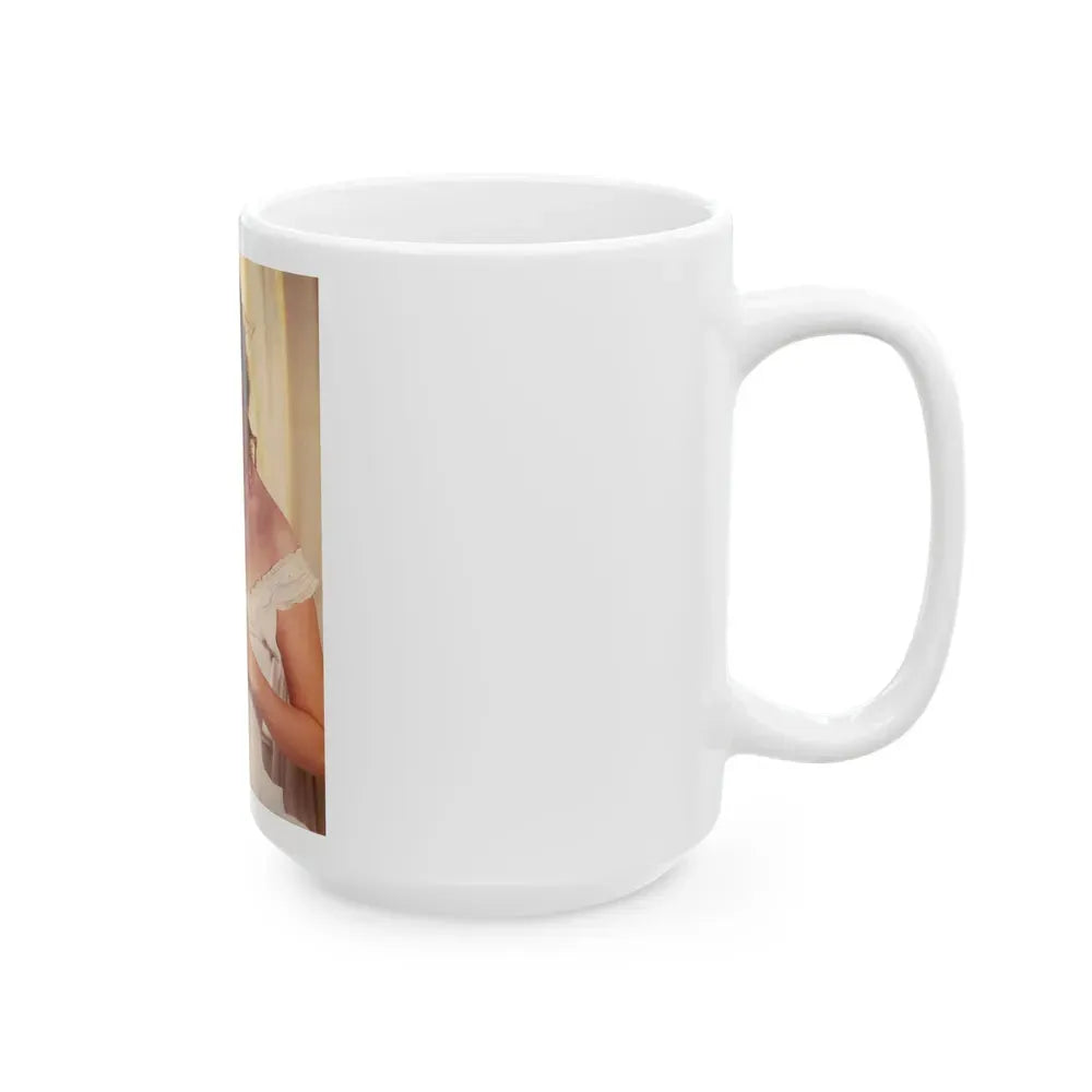 Jane Seymour #26 (Vintage Female Icon) White Coffee Mug - Go Mug Yourself