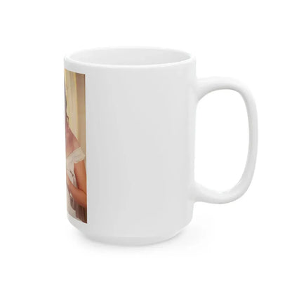 Jane Seymour #26 (Vintage Female Icon) White Coffee Mug - Go Mug Yourself
