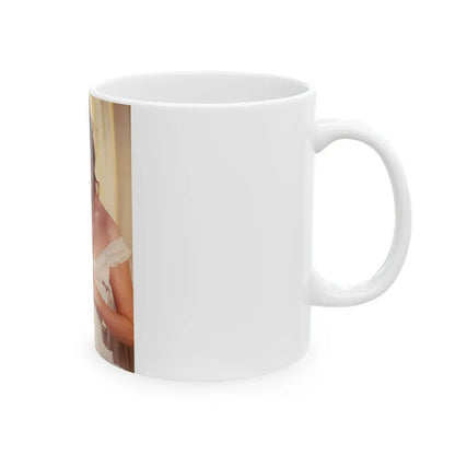 Jane Seymour #26 (Vintage Female Icon) White Coffee Mug - Go Mug Yourself
