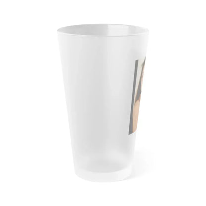 Jane Seymour #27 (Vintage Female Icon) Frosted Pint Glass 16oz - Go Mug Yourself