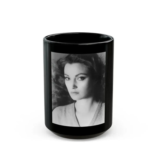 Jane Seymour #28 (Vintage Female Icon) Black Coffee Mug 15oz - Go Mug Yourself