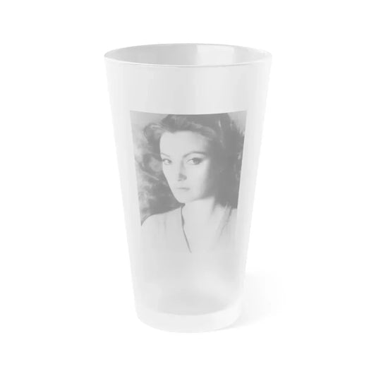 Jane Seymour #28 (Vintage Female Icon) Frosted Pint Glass 16oz 16oz Frosted - Go Mug Yourself