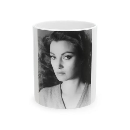 Jane Seymour #28 (Vintage Female Icon) White Coffee Mug 11oz - Go Mug Yourself