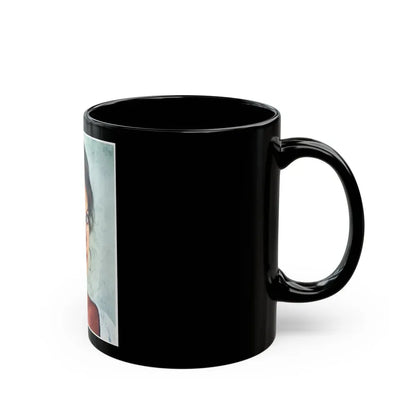 Jane Seymour #31 (Vintage Female Icon) Black Coffee Mug - Go Mug Yourself