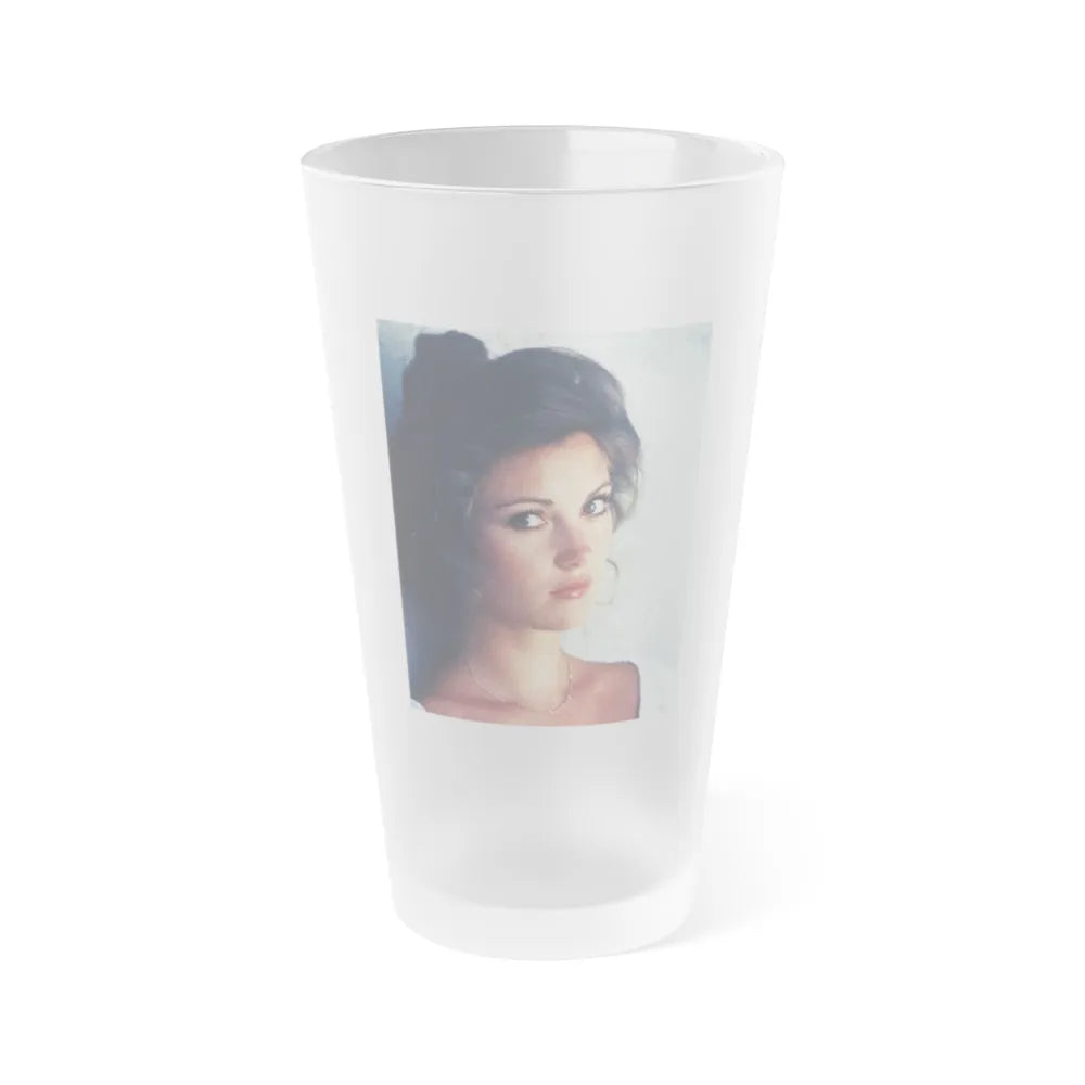 Jane Seymour #31 (Vintage Female Icon) Frosted Pint Glass 16oz-16oz-Frosted-Go Mug Yourself