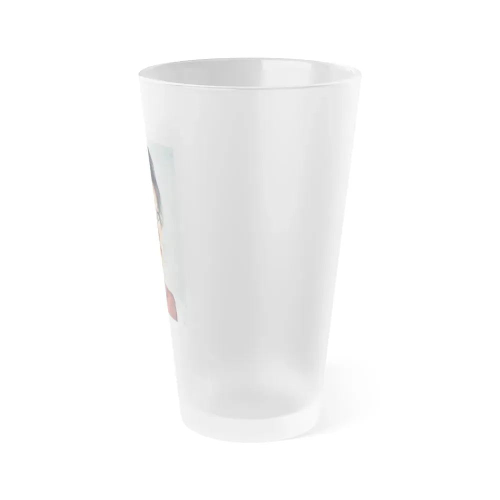 Jane Seymour #31 (Vintage Female Icon) Frosted Pint Glass 16oz - Go Mug Yourself