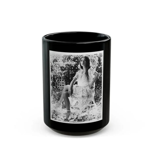 Jane Seymour #32 (Vintage Female Icon) Black Coffee Mug 15oz - Go Mug Yourself