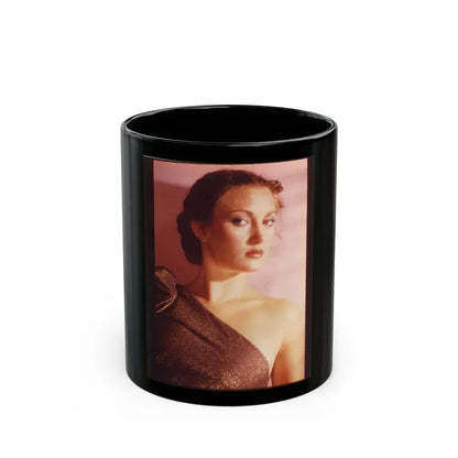 Jane Seymour #34 (Vintage Female Icon) Black Coffee Mug 11oz - Go Mug Yourself