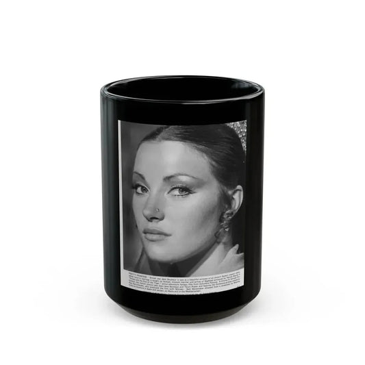 Jane Seymour #38 (Vintage Female Icon) Black Coffee Mug 15oz - Go Mug Yourself