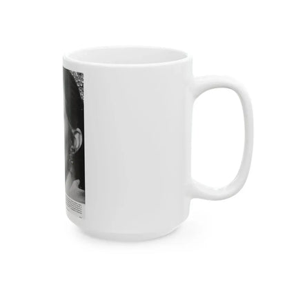 Jane Seymour #38 (Vintage Female Icon) White Coffee Mug - Go Mug Yourself