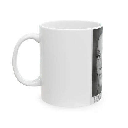 Jane Seymour #38 (Vintage Female Icon) White Coffee Mug - Go Mug Yourself