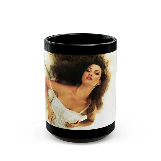 Jane Seymour #44 (Vintage Female Icon) Black Coffee Mug 15oz - Go Mug Yourself