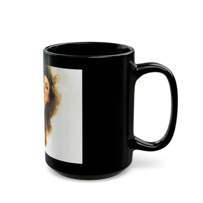 Jane Seymour #44 (Vintage Female Icon) Black Coffee Mug - Go Mug Yourself