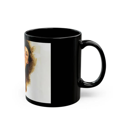 Jane Seymour #44 (Vintage Female Icon) Black Coffee Mug - Go Mug Yourself